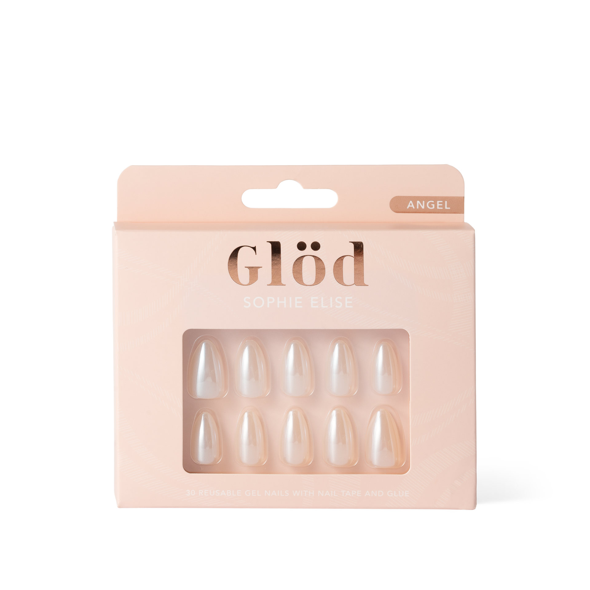 Gel Nails Almond Angel