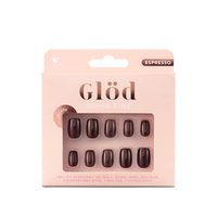 Gel Nails Square Espresso