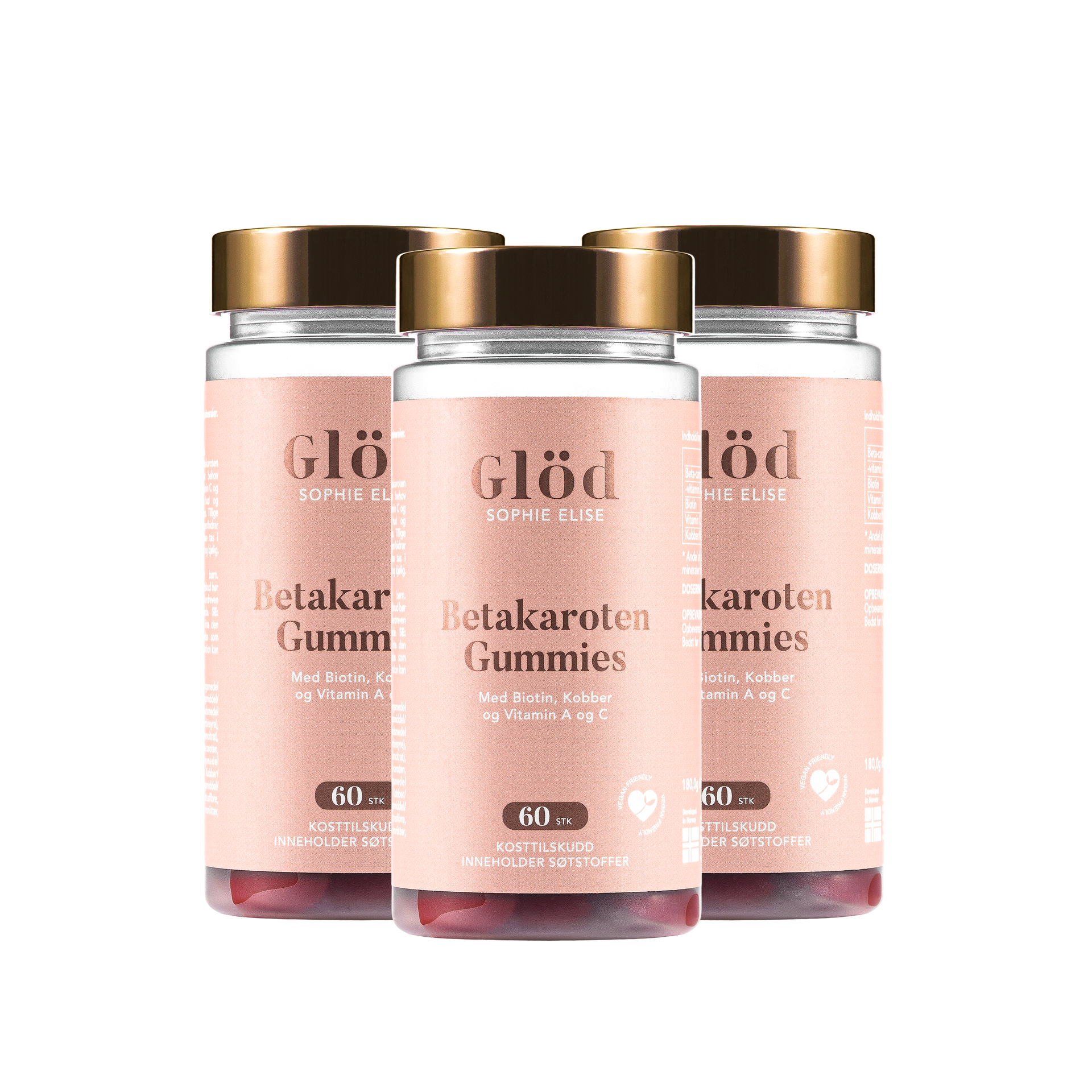 3 x Betakaroten Gummies