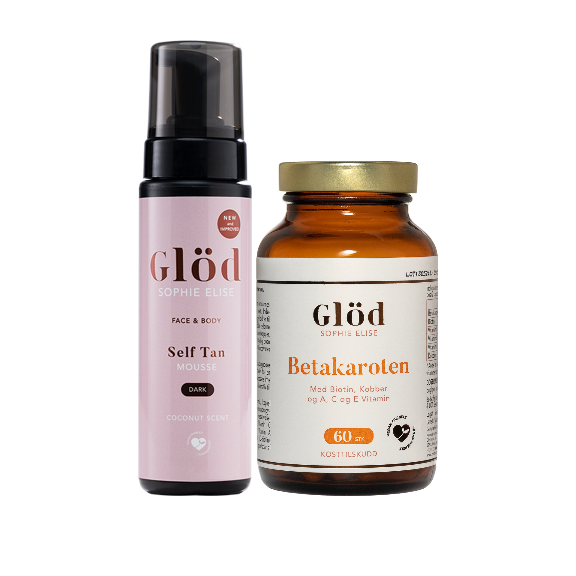 Self Tan Mousse & Betakaroten
