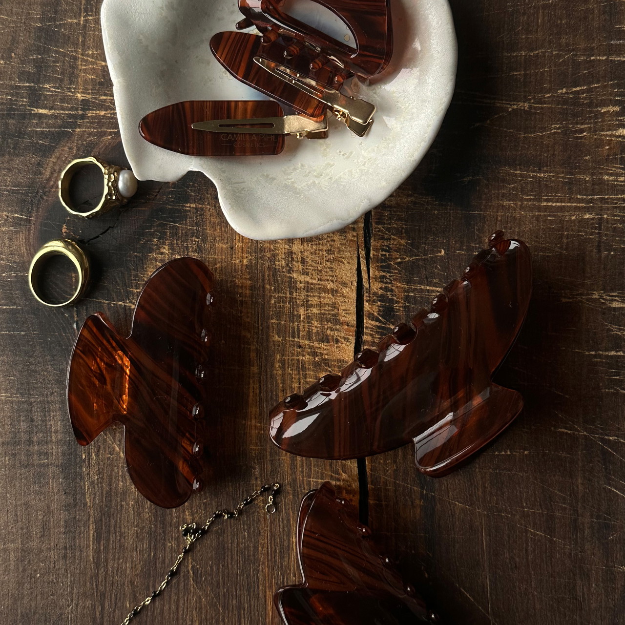 Hair Clip Chestnut Medium