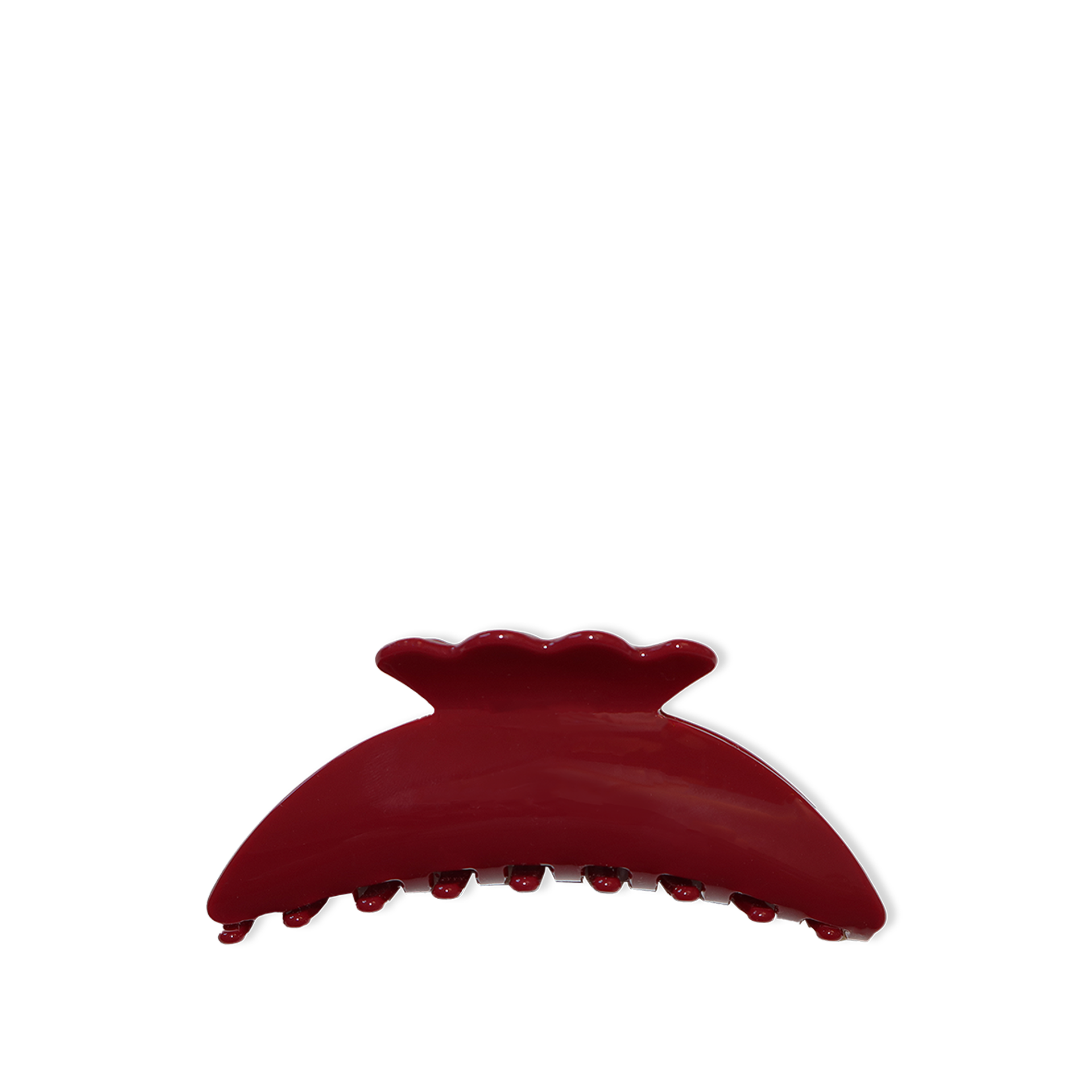 Hair Clip Burgundy Extra Large