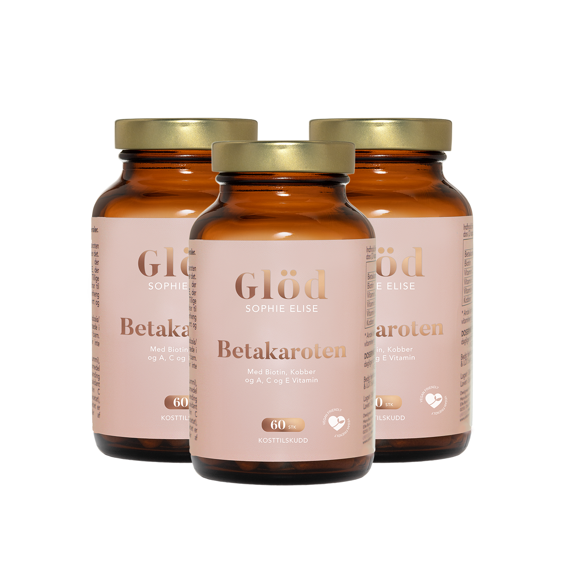 3 x Glöd Sophie Elise Betakaroten 